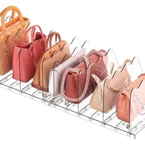 NEW ππClear Acrylic Handbag Organizer